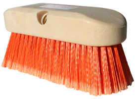 6110R  10” Orange-Crete Truck Wash Brush